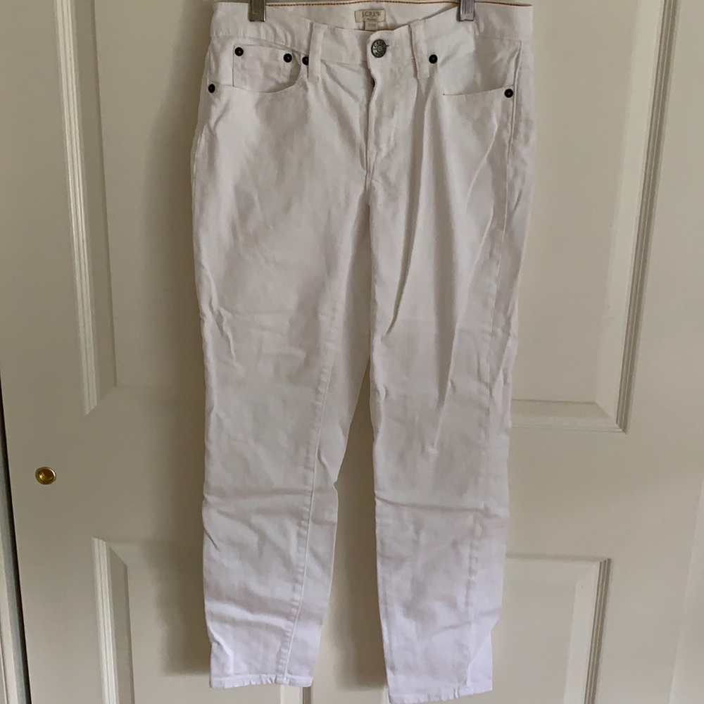 J Crew White Jeans